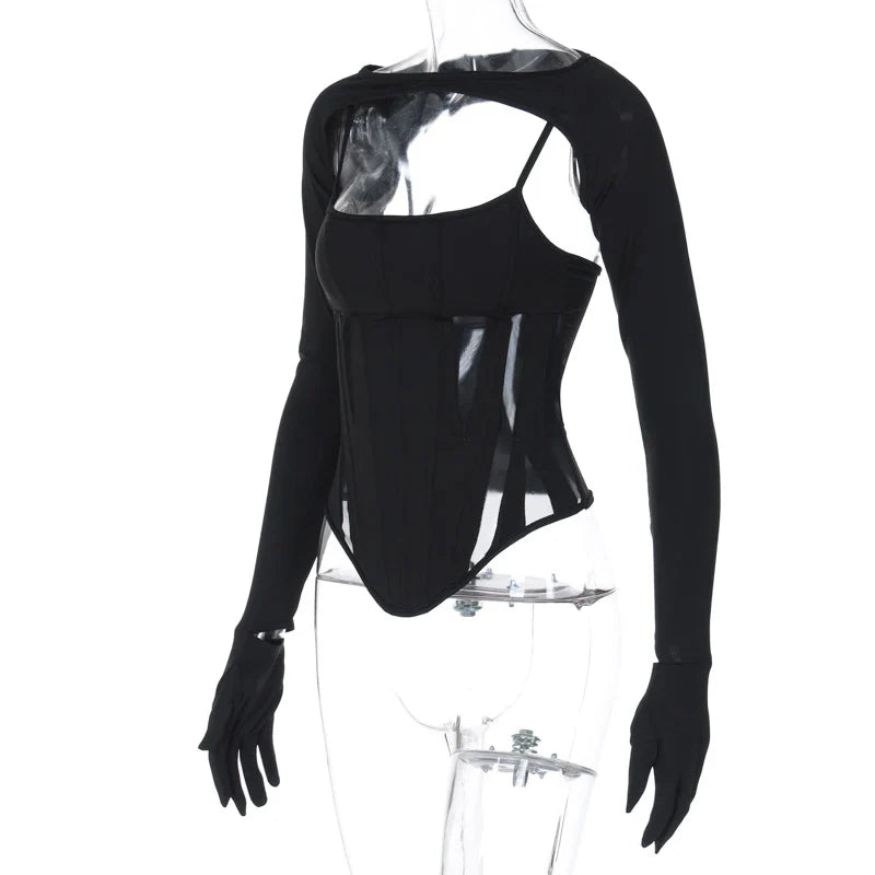 2 Pieces Long Sleeve 